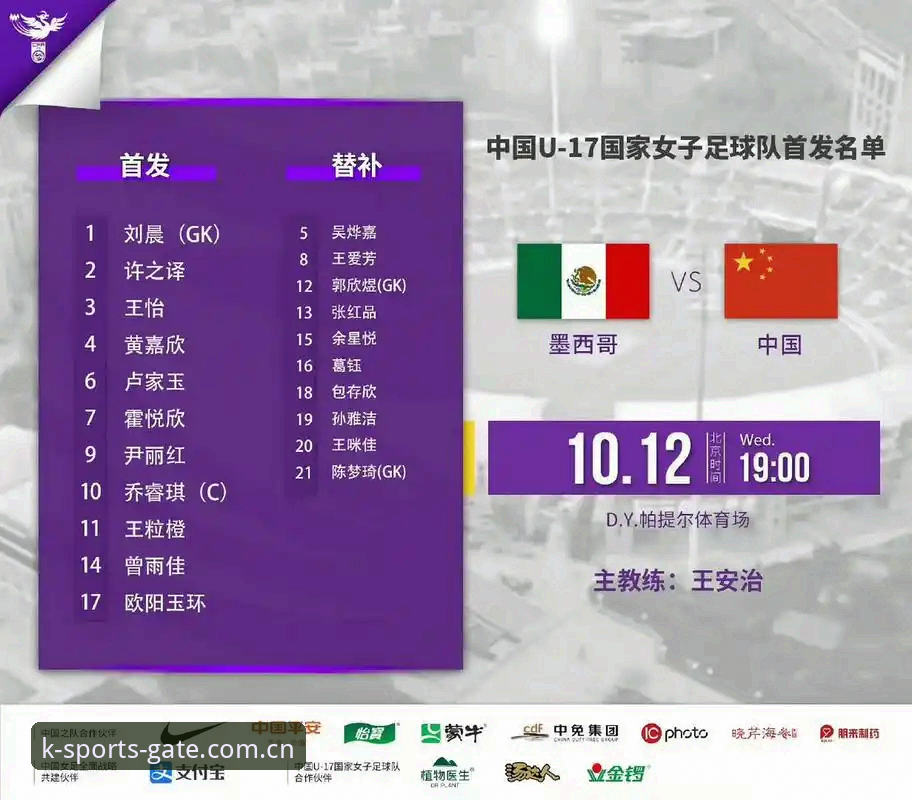 U17世界杯抽签结果详解：中国男足女足分组形势分析